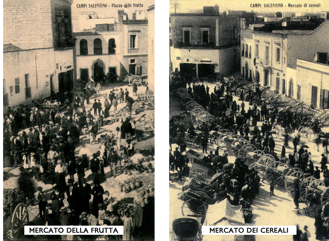 Mercato della frutta a Campi Salentina