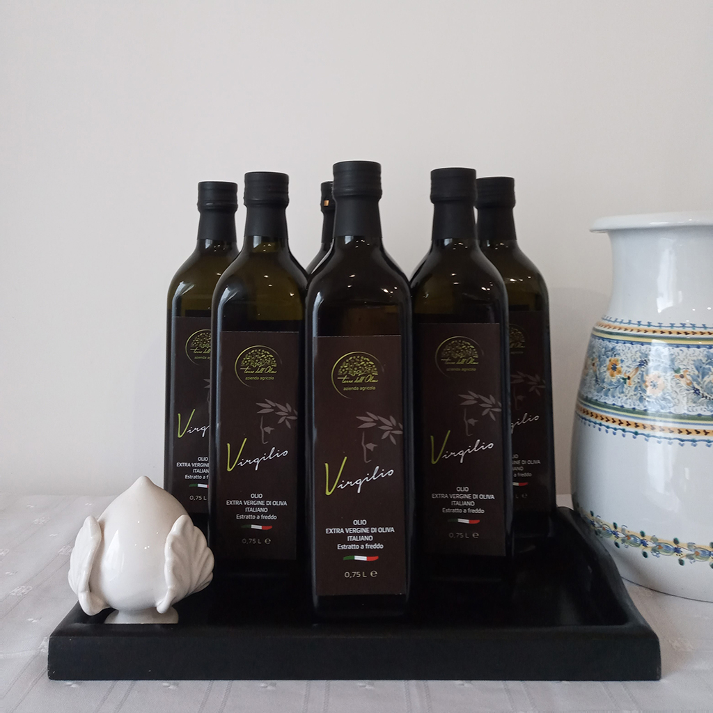 Olio Extra Vergine di Oliva Virgilio - 6 bottiglie da 750 ml